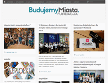 Tablet Screenshot of budujemymiasta.pl